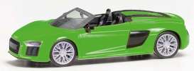 Audi  - R8 V10 spyder green - 1:87 - Herpa - H028691-002 - herpa028691-002 | Toms Modelautos