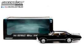 Chevrolet  - Impala Sport Sedan 1967 black - 1:24 - GreenLight - 84035 - gl84035 | Toms Modelautos