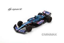 BWT Racing Point  - A521 2022 pink/blue - 1:43 - Spark - S8555 - spas8555 | Toms Modelautos