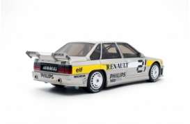 Renault  - 21 Super 1988 silver/yellow - 1:18 - OttOmobile Miniatures - OT975 - otto975 | Toms Modelautos