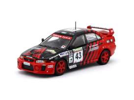 Mitsubishi  - 1999 red/black - 1:64 - Tarmac - T64-012-ADV - TC-T64-012ADV | Toms Modelautos