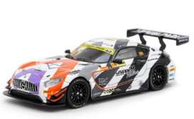 Mercedes Benz  - AMG GT3 2017 white/grey/orange - 1:64 - Tarmac - T64-008-MGP17ENG - TC-T64-008MGP17ENG | Toms Modelautos