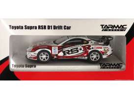 Toyota  - Supra white/red - 1:64 - Tarmac - T64-011-RSR - TC-T64-011RSR | Toms Modelautos