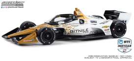 Chevrolet Honda - #21 Rinus Veekay 2023 black/white/gold - 1:18 - GreenLight - 11215 - gl11215 | Toms Modelautos