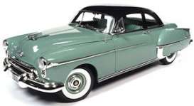 Oldsmobile  - 88 1950 green/black - 1:18 - Auto World - AMM1280 - AMM1280 | Toms Modelautos