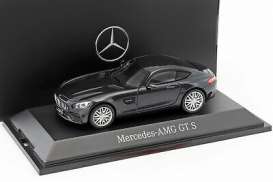 Mercedes Benz  - AMG GT S 2016 black - 1:43 - Spark - B66960435 - spaB66960435 | Toms Modelautos