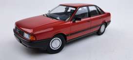 Audi  - 80 B3 1989 bright red - 1:18 - Triple9 Collection - 1800343 - T9-1800343 | Toms Modelautos