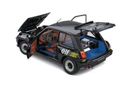 Renault  - 5 Turbo 1984 black - 1:18 - Solido - 1801312 - soli1801312 | Toms Modelautos