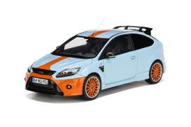 Ford  - Focus 2010 blue/orange - 1:18 - OttOmobile Miniatures - OT1011 - otto1011 | Toms Modelautos