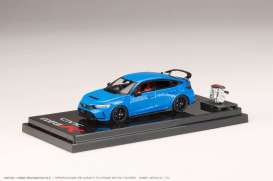 Honda  - Civic blue - 1:64 - Hobby Japan - HJ641063BL - HJ641063BL | Toms Modelautos