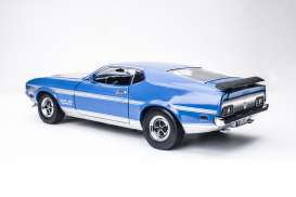 Ford  - Mustang Boss 351 1971 grabber blue/white - 1:18 - SunStar - 3628 - sun3628 | Toms Modelautos