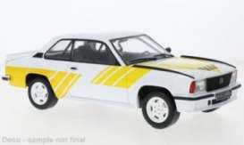 Opel  - Ascona 1982 white/yellow - 1:18 - IXO Models - CMC127 - ixCMC127 | Toms Modelautos