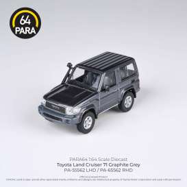 Toyota  - Land Cruiser 71  2014 grey - 1:64 - Para64 - 55562 - pa55562lhd | Toms Modelautos