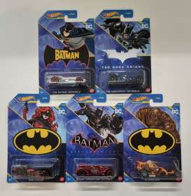 Assortment/ Mix  - Batman Themed assortment 2023 various - 1:64 - Hotwheels - HDG89 - hwmvHDG89-979G | Toms Modelautos