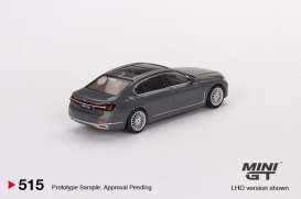 BMW  - 750Li grey - 1:64 - Mini GT - 00515-R - MGT00515Rhd | Toms Modelautos