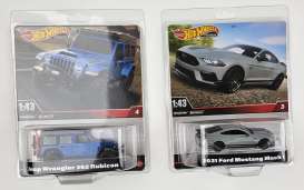 Assortment/ Mix  - 1/43 RealRiders various - 1:43 - Hotwheels - HMD41 - hwmvHMD41-979B | Toms Modelautos