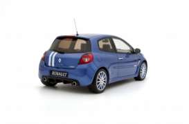 Renault  - Clio 2012 blue - 1:18 - OttOmobile Miniatures - OT972 - otto972 | Toms Modelautos