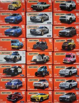 Assortment/ Mix  - Power Grab 2023  - 1:64 - Matchbox - DNK70 - MBDNK70-979P | Toms Modelautos