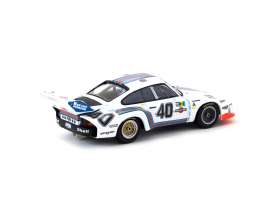Porsche  - 935/76 #40  1976 white/blue - 1:64 - Tarmac - T64MC-002-MR40 - TC-T64MC002MR40 | Toms Modelautos