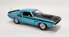 Dodge  - Challenger TA 340 6-pak 1970 blue/black - 1:18 - Acme Diecast - 1806022 - acme1806022LTY | Toms Modelautos