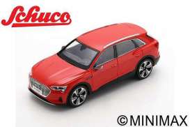 Audi  - e-tron red - 1:43 - Schuco - S07563 - schuco07563 | Toms Modelautos