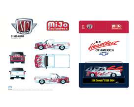 Chevrolet  - C1500 SS454 1990 white/flames - 1:64 - M2 Machines - 31500MJS58 - M2-31500MJS58 | Toms Modelautos