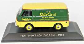 Fiat  - 1100 T 1968 yellow/green - 1:43 - Magazine Models - PUBgeloso - magPUBcarli | Toms Modelautos