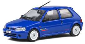 Peugeot  - 106 blue - 1:43 - Solido - 4312102 - soli4312102 | Toms Modelautos