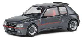 Peugeot  - 205 DIMA (T16) grey - 1:43 - Solido - 4310804 - soli4310804 | Toms Modelautos