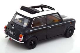 Mini Cooper - black/white - 1:12 - KK - Scale - KKDC120072L - kkdc120072LHD | Toms Modelautos