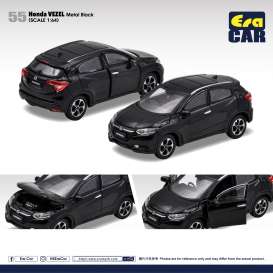 Honda  - Vezel black - 1:64 - Era - HA22VE5501 - EraHA22VE5501 | Toms Modelautos
