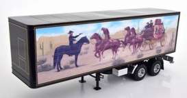 Trailer  - black/decor - 1:18 - Road Kings - 180161 - rk180161 | Tom's Modelauto's