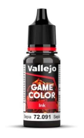 Paint Accessoires - sepia ink - Vallejo - val72091 - val72091 | Toms Modelautos