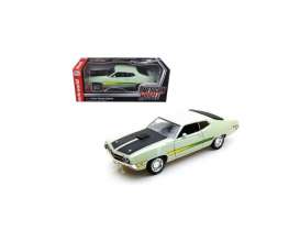 Ford  - Torino 1971 lime - 1:18 - Auto World - AMM1278 - AMM1278 | Toms Modelautos