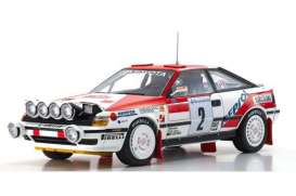 Toyota  - Celica 1991 red/white - 1:18 - Kyosho - 8961B0 - kyo8961B0 | Toms Modelautos