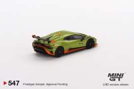 Lamborghini  - Huracan green - 1:64 - Mini GT - 00547-L - MGT00547LHD | Toms Modelautos