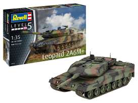 Military Vehicles  - Leopard 2 A6M+  - 1:35 - Revell - Germany - 03342 - revell03342 | Toms Modelautos