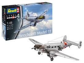 Beech Aircraft Corporation  - 18  - 1:48 - Revell - Germany - 03811 - revell03811 | Toms Modelautos