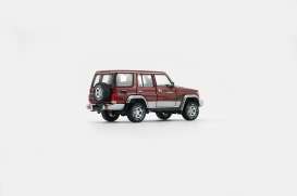 Toyota  - Land Cruiser  dark red - 1:64 - BM Creations - 64B0346 - BM64B0347lhd | Toms Modelautos