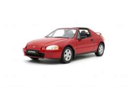 Honda  - Civic 1995 red - 1:18 - OttOmobile Miniatures - OT415 - otto415 | Toms Modelautos