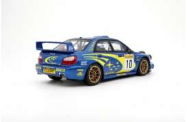 Subaru  - Impreza 2002 blue/yellow - 1:18 - OttOmobile Miniatures - OT784 - otto784 | Toms Modelautos