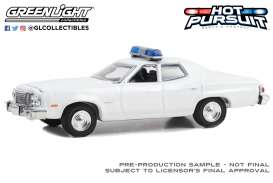 Ford  - Gran Torino 1974 white - 1:64 - GreenLight - 43012 - gl43012pol | Toms Modelautos