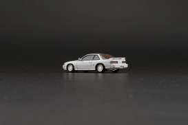 Nissan  - Silvia S13/ 200SX silver-grey - 1:64 - BM Creations - 64B0299 - BM64B0299lhd | Toms Modelautos