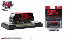 Ford  - Econoline Van 1966 black/red - 1:64 - M2 Machines - 51500HS02 - M2-51500HS02 | Toms Modelautos