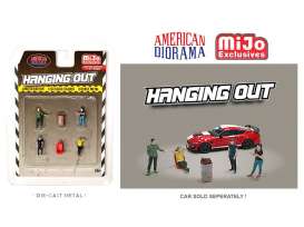 Figures  - Hanging Out 2023 various - 1:64 - American Diorama - 76514 - AD76514 | Toms Modelautos