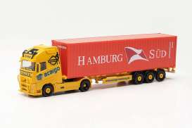 Volvo  - FH GI.XL red/yellow - 1:87 - Herpa - H316347 - herpa316347 | Toms Modelautos