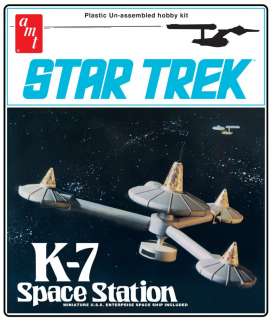 Star Trek  - K-7 Space Station  - 1:7600 - AMT - s1415 - amts1415 | Toms Modelautos
