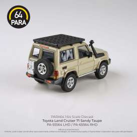 Toyota  - Land Cruiser 71 swb 2014 sandy taupe - 1:64 - Para64 - 65564 - pa65564rhd | Toms Modelautos