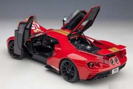 Ford  - GT 2022 red/gold - 1:18 - AutoArt - 72927 - autoart72927 | Toms Modelautos