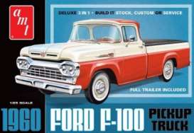 Ford  - F-100 1960  - 1:25 - AMT - s1407 - amts1407 | Toms Modelautos